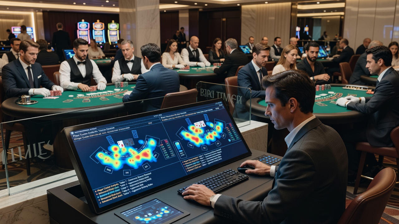 Analyse von Spielerverhalten an mehreren Blackjack-Tischen zur strategischen Planung