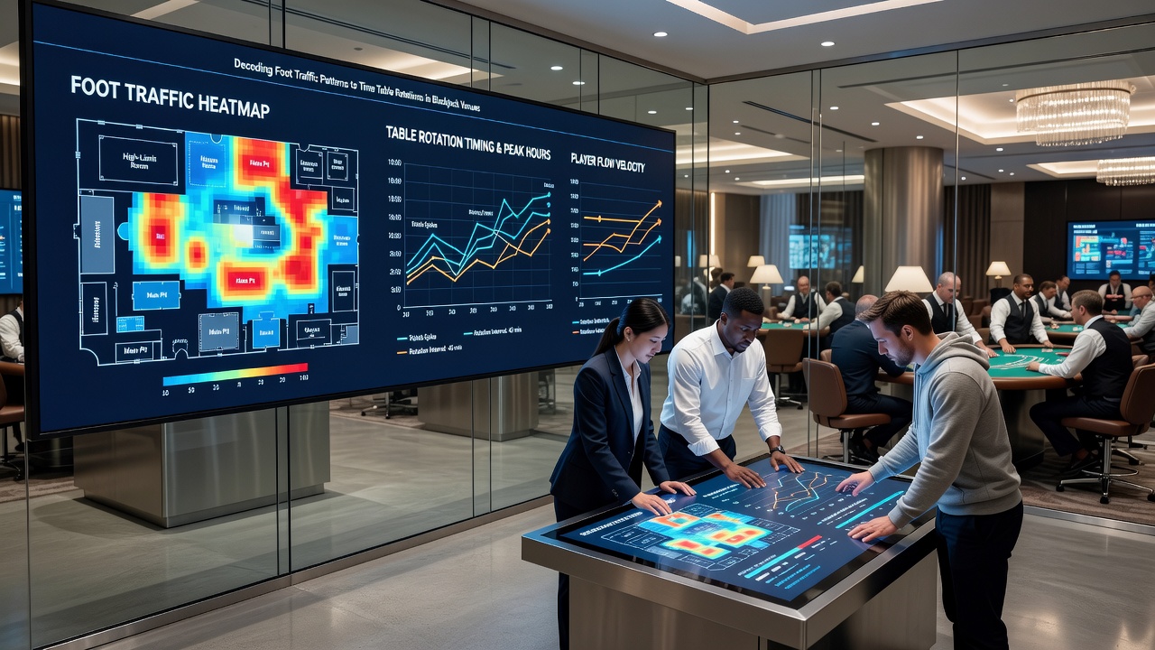 Analyse von Tischrotationen und Besucherströmen in Blackjack-Venues