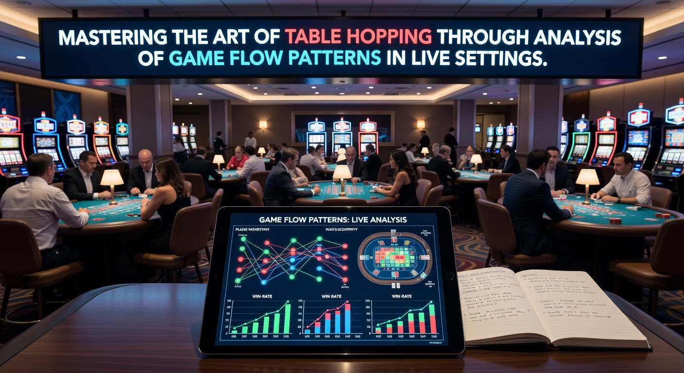 Spieler beobachten den Tischfluss in einem Live-Casino und analysieren Muster für den nächsten Wechsel
