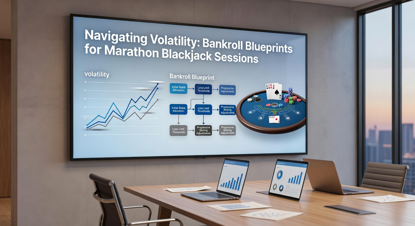 Tabelle mit Bankroll-Beispielen für verschiedene Tischlimits und Session-Längen, inklusive Risikoberechnungen