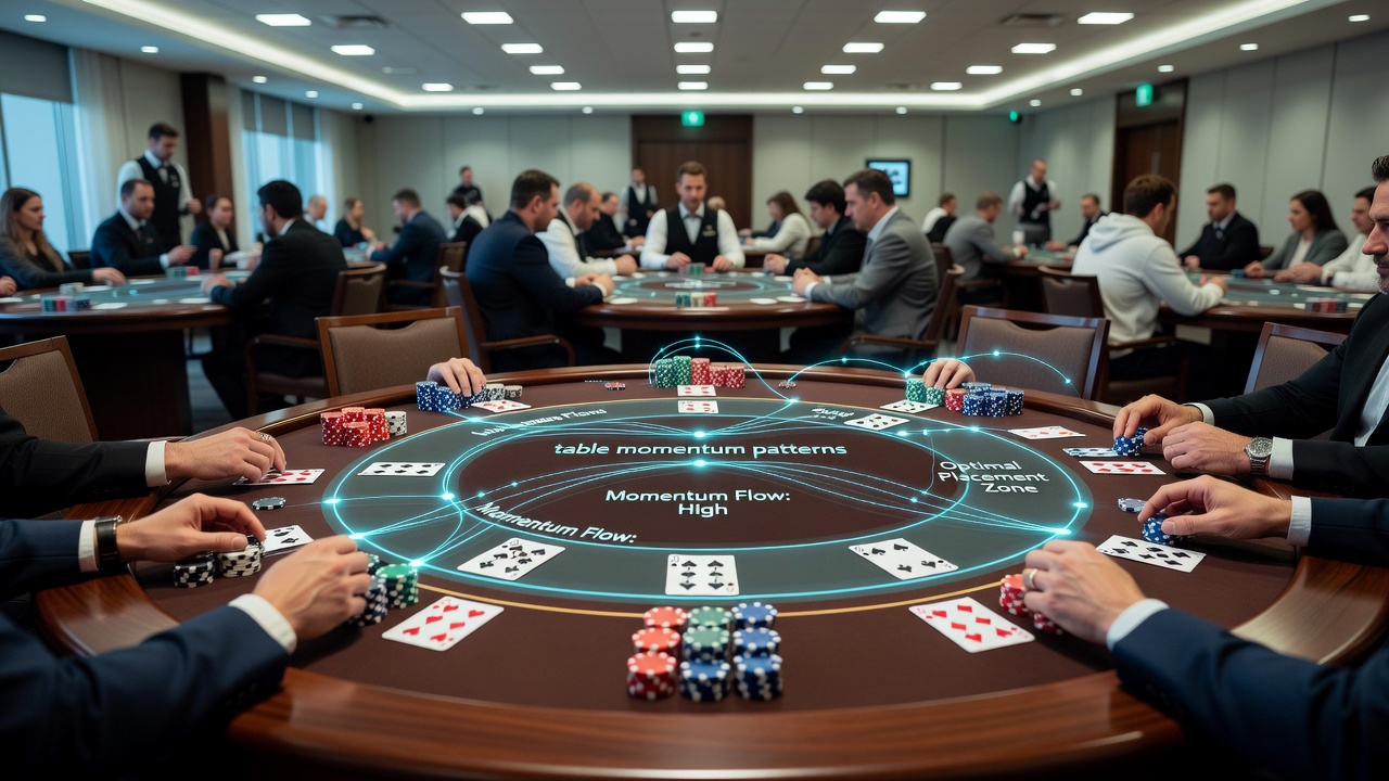 Handplatzierung und Tischwechsel in Blackjack-Events