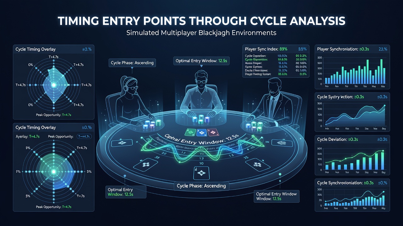 Analyse-Tools für Zyklen in virtuellen Blackjack-Tischen mit Fokus auf Einstiegspunkte